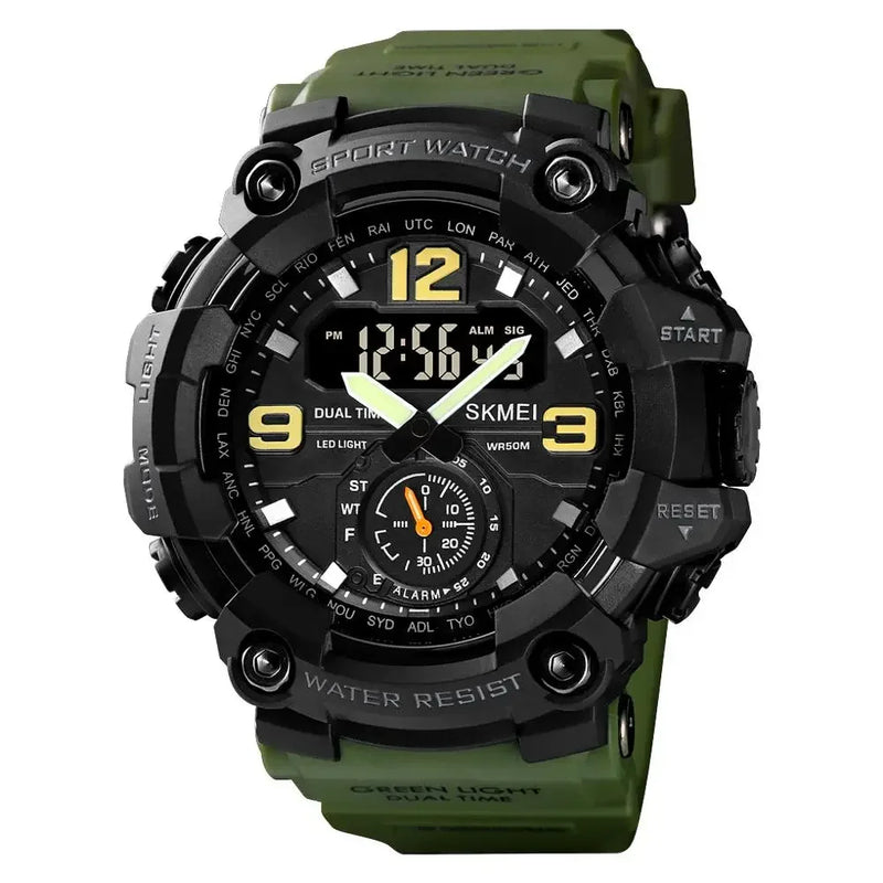 SKMEI 1637 Relógio Digital Militar para Homens Camuflagem À Prova D'Água Relógio de Pulso Masculino À Prova de Choque Relógio de Quartzo Esportivo 1384 Montre Homme