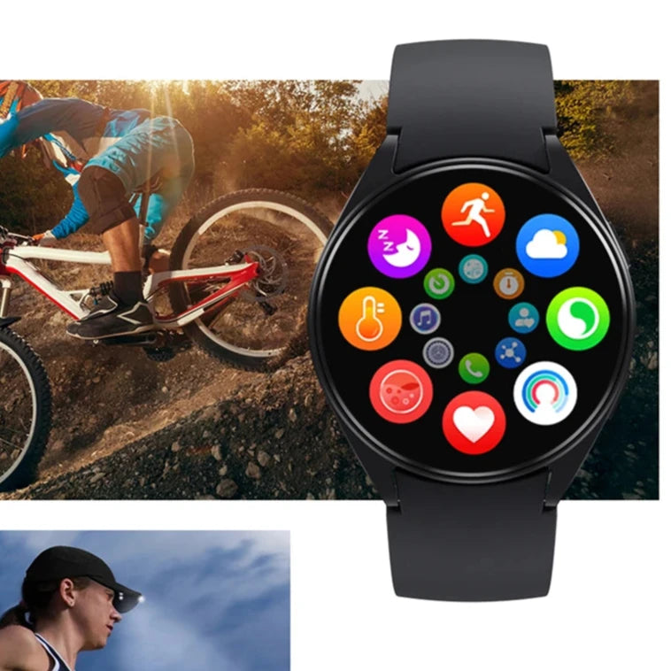 Relógio 6 Smartwatch empresarial masculino 1,32 polegadas 128*160 Bluetooth Chamada Monitoramento de saúde Despertador Relógio de moda feminino Multifuncional