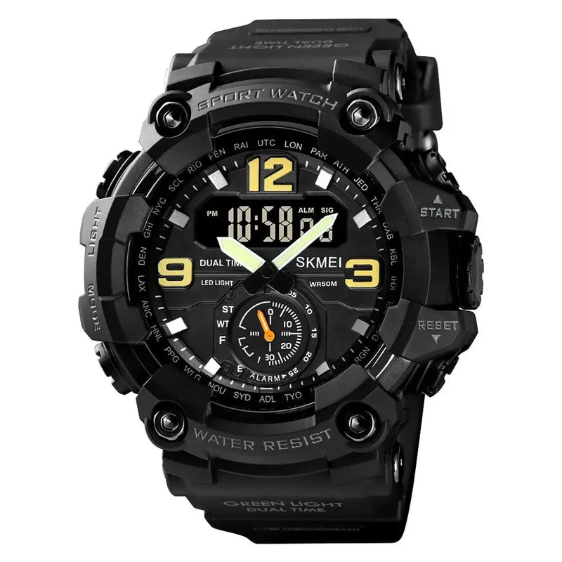 SKMEI 1637 Relógio Digital Militar para Homens Camuflagem À Prova D'Água Relógio de Pulso Masculino À Prova de Choque Relógio de Quartzo Esportivo 1384 Montre Homme