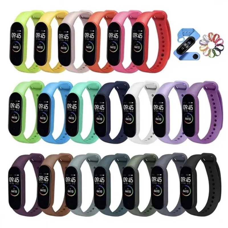 Nova Mi Band 5 e 6 Pulseira de Silicone Ótima Qualidade